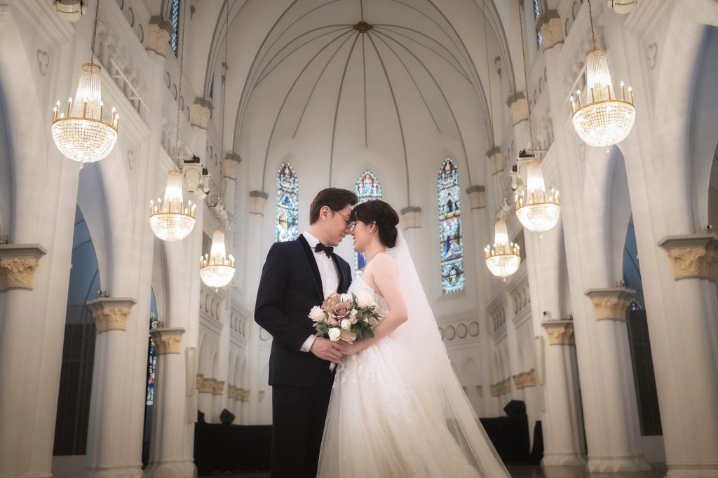 Singapore Wedding Photography at Chijmes