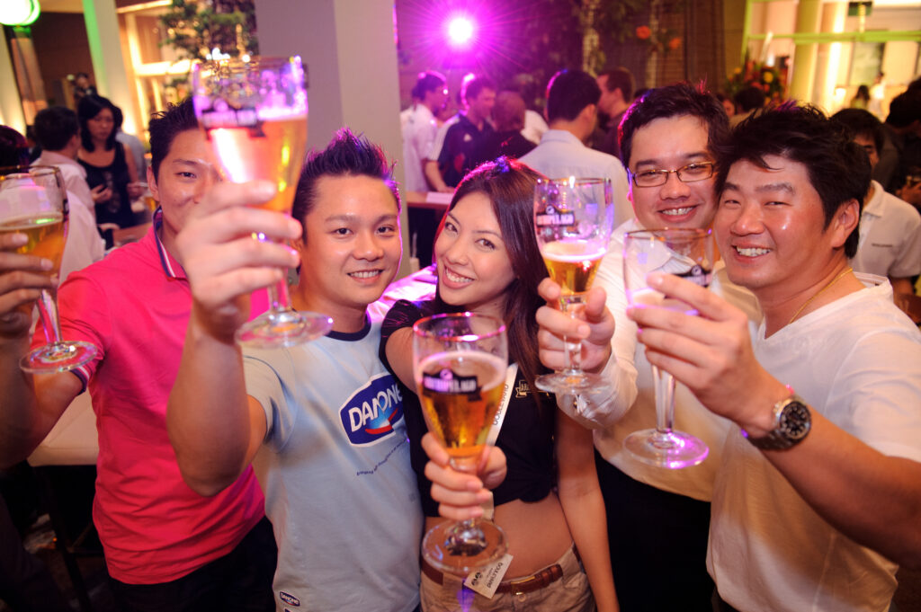 Singapore nightlife Photography for opening night