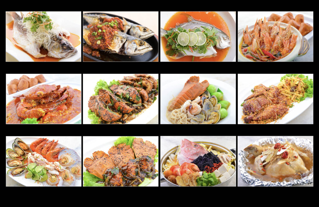 Food Photography for sea food dishes