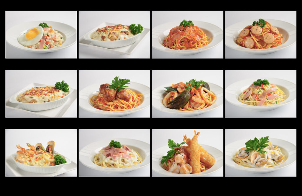 Food Photography for spaghetti 